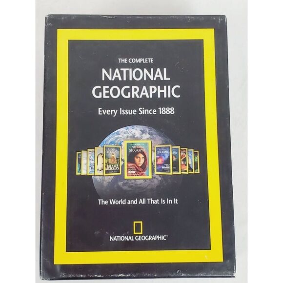 The complete national geographic (Since 1888) [CD-ROM] - Picture 1 of 3